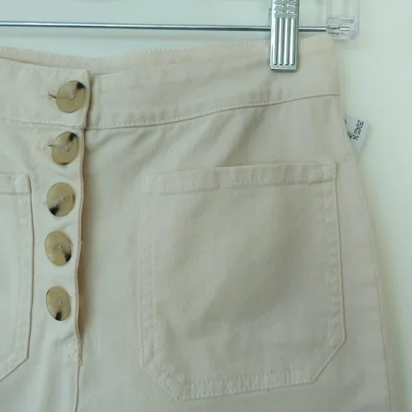 PALOMA WOOL Margherita Cream Ecru Cotton Twill Pants Size EU 34 / XS NWT - Picture 6 of 15